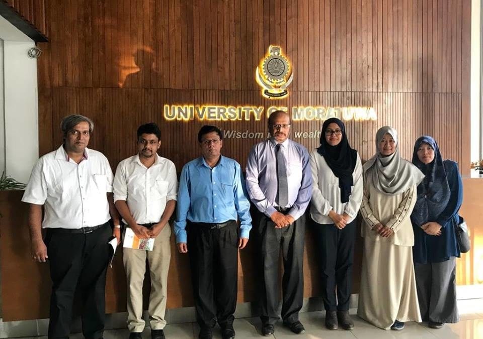 Visit and Academic Discussion with the Dean and Heads of Departments, Faculty of Management, University of Moratuwa in Sri Lanka.