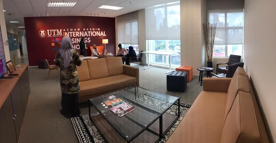 Makeover of our staff lounge at AHIBS KL