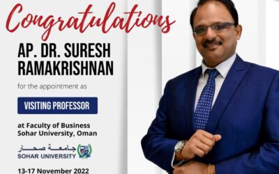 Visiting Professor at the Faculty of Business, Sohar University,Oman