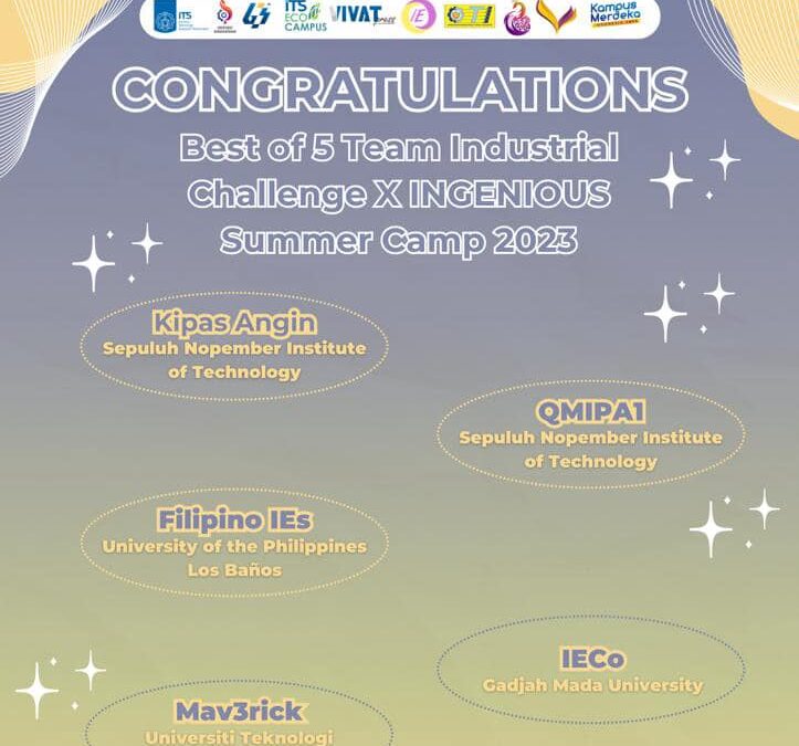 Industrial Challenge X Ingenious Summer Camp 2023, Surabaya, Indonesia
