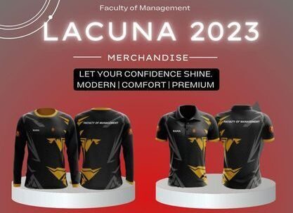 Get Your Stylish Faculty T-Shirt and Support LACUNA 2023 Trip To Japan