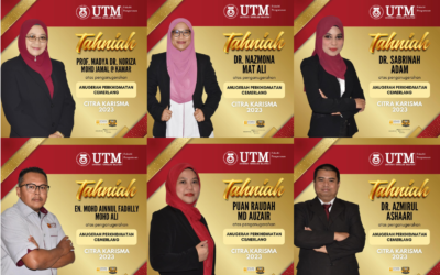 Celebrating Excellence: Faculty of Management UTM Shines at Majlis Citra Karisma 2023 with Excellent Service Awards