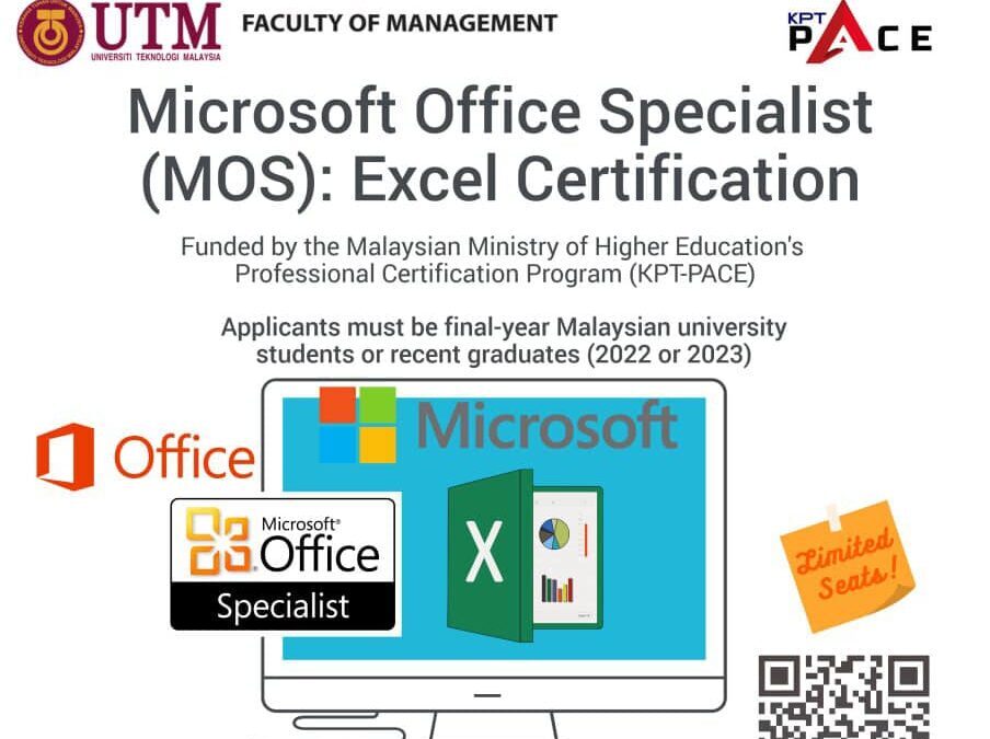 Microsoft Office Specialist MOS: Excel Certification