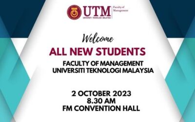 Welcome To All New Students To The Faculty Of Management