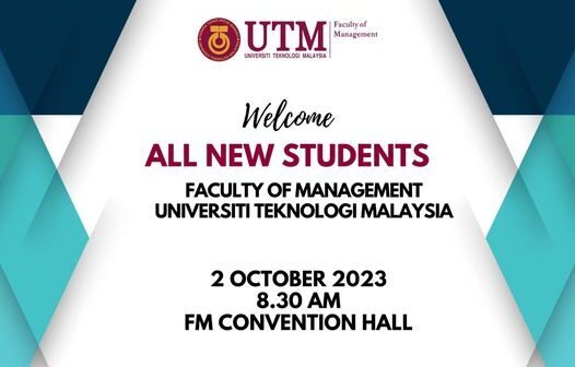 Welcome To All New Students To The Faculty Of Management