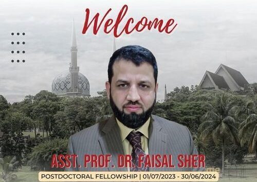 Welcome Asst. Prof. Dr. Faisal Sher to The Faculty of Management