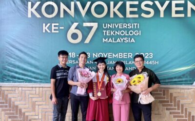 A Star Rises: Ms. Eileen Ting Sin Yee Receives Anugerah Cemerlang Pingat Emas Tun Fatimah Hj Hashim at UTM’s 67th Convocation