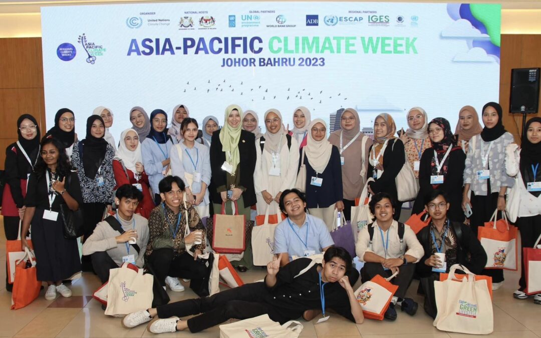 UTM Marketing Students Shine at Asia Pacific Climate Week 2023 (APCW 2023)