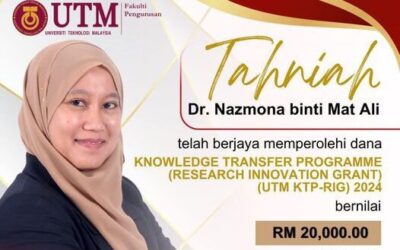 UTM Faculty of Management Wins Grant For Community Empowerment in Taman Sri Pulai