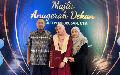 Nur Nabilah Noor Azman Triumphs: ACCA Academic Award Winner at UTM’s 67th Convocation Ceremony