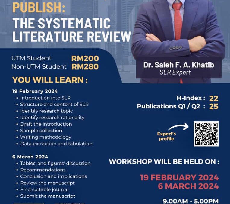 Review, Refine, Publish: The Systematic Literature Review