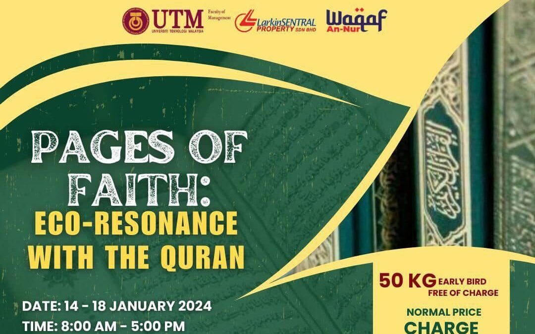 Eco-Resonance with The Quran: Honoring Sacred Texts Through Responsible Disposal