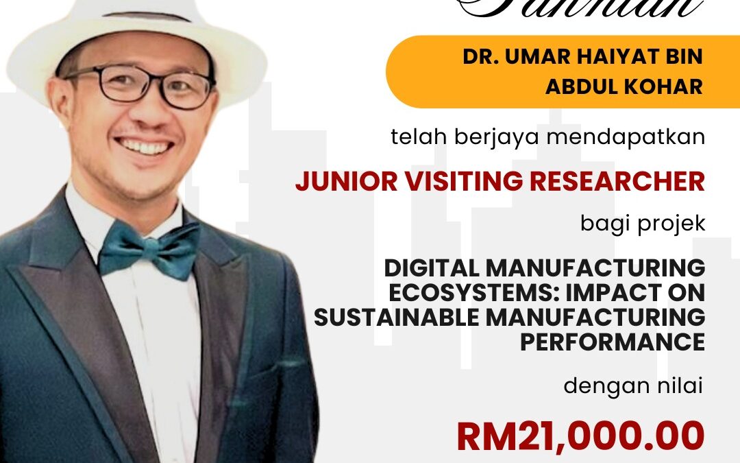 Tahniah Dr. Umar Haiyat bin Abdul Kohar
