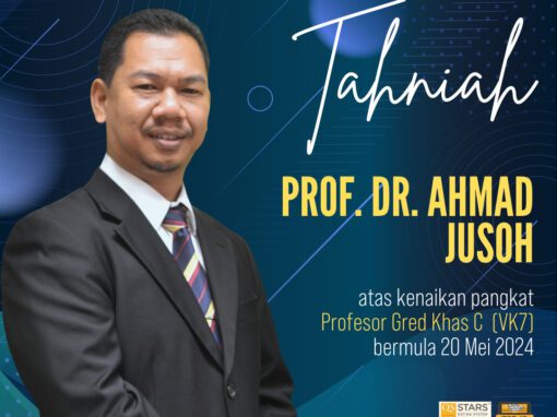 Tahniah Prof. Dr. Ahmad Jusoh
