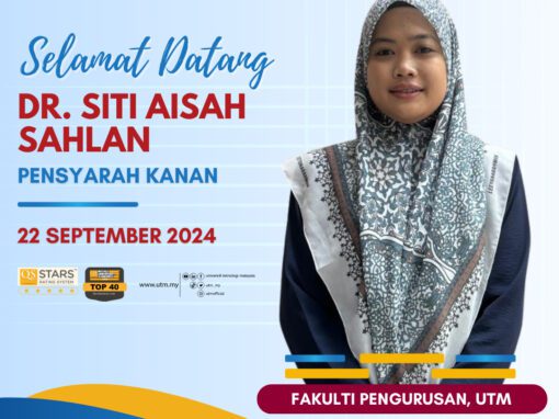 Selamat Datang Dr. Siti Aisah Sahlan