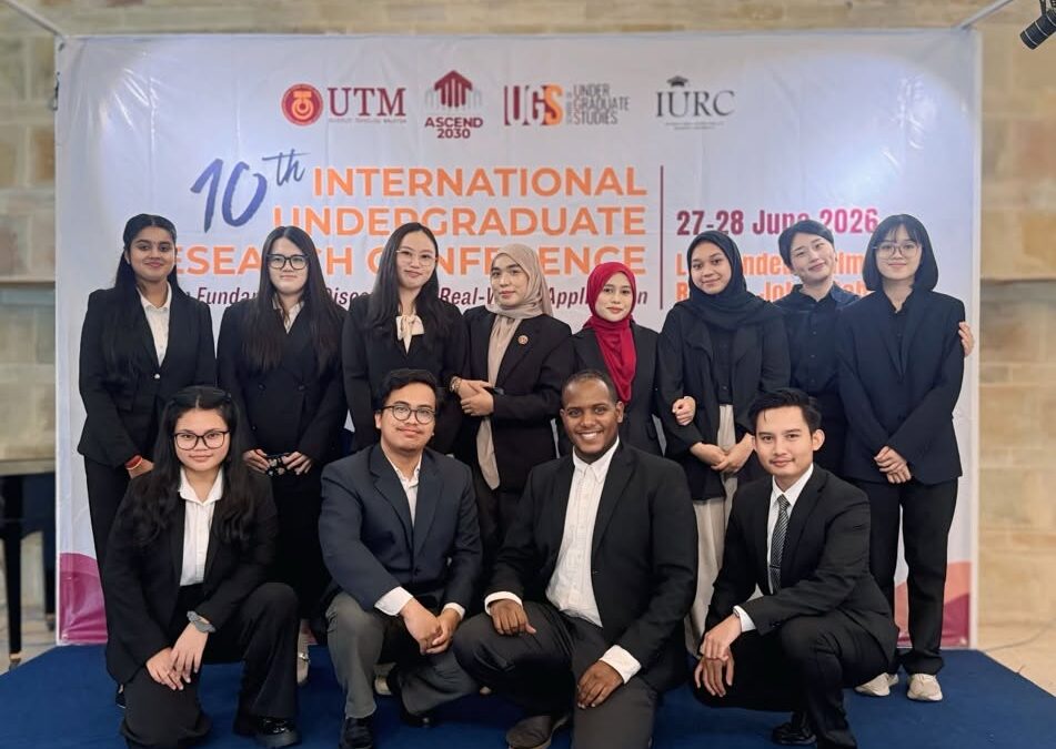 FM STUDENTS SHINE AT THE 10TH INTERNATIONAL UNDERGRADUATE RESEARCH CONFERENCE (IURC) 2026